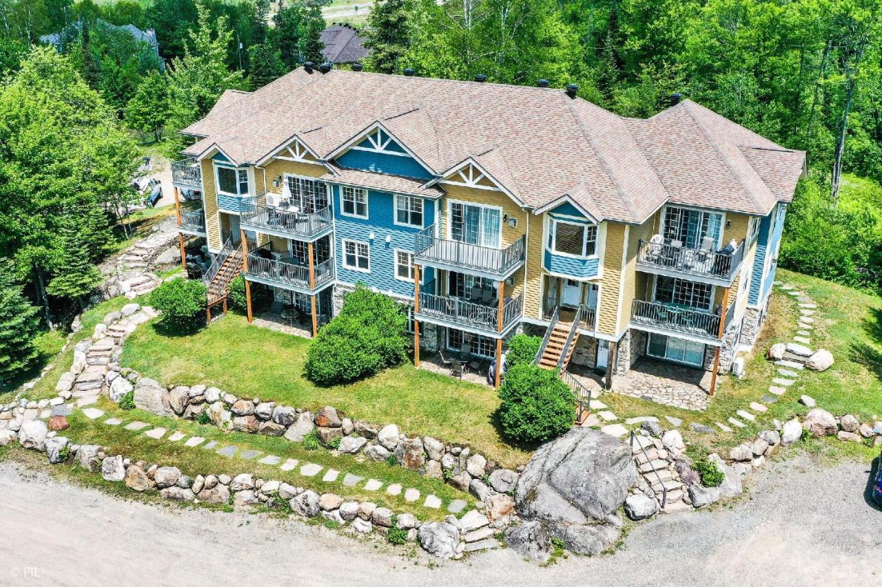 Mont-Blanc Ski Inout Condo W Pool Beach Access Saint-Faustin Exterior photo